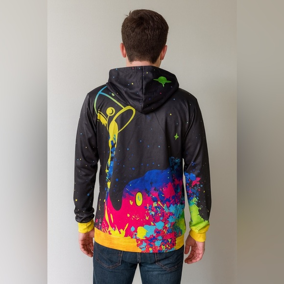 NEW - ‎ BOYS - GIRLS - UNISEX Hoodies 3D Print - XL - Picture 2 of 5